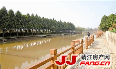 西来镇丰产村 建设友谊港景观带(图1)