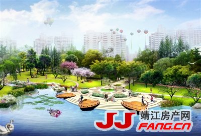 小桥港将成新城中央水轴(图2)