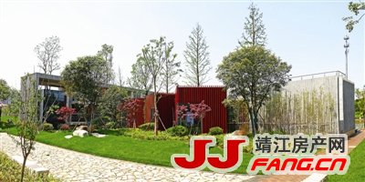 靖江马洲艺文馆室外景观(图2)