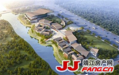 滨江休闲水街主体结构年底封顶(图1)