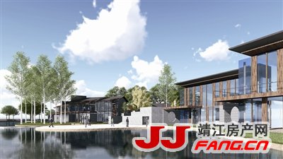 靖江滨江休闲水街(图2) 靖江滨江休闲水街