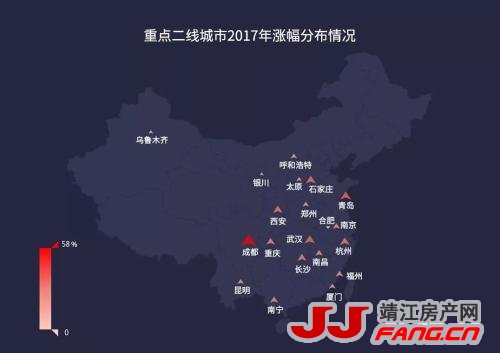 调控一整年 成都房价年上涨58.4%成最大赢家！