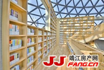 靖江“最美书房”容湖书房投入试运营(图1)