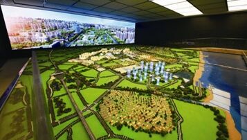 滨江新城展示馆：展示靖江新城形象