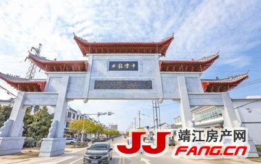 季市古镇新增一座仿古牌楼(图1)