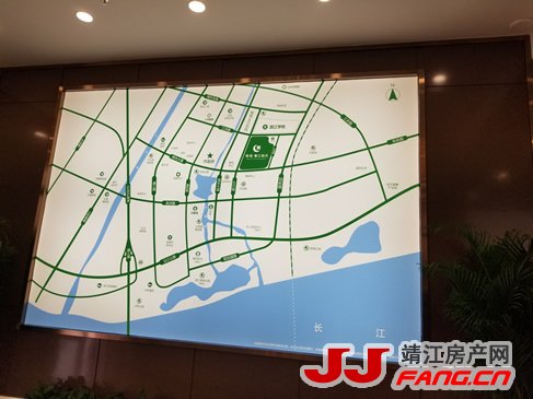 靖江绿城春江明月售楼处已经开发放