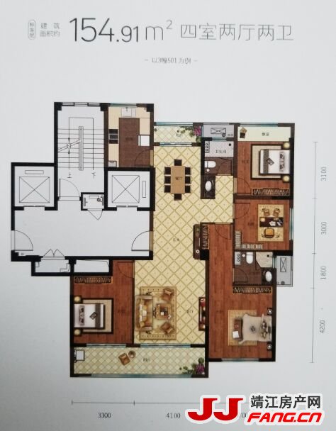 靖江绿城二期春江明月户型图