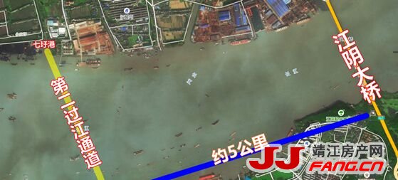 靖江江阴过江隧道明年开建 2025年将建成通车