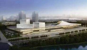 靖江文化中心加快推进 主体结构年内封顶