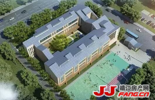 滨江学校南侧幼儿园已开工