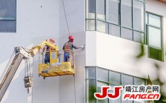 靖江城将更美 道路两侧建筑将进行外立面整治
