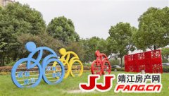 景观小品 提升靖江城市的“颜值”