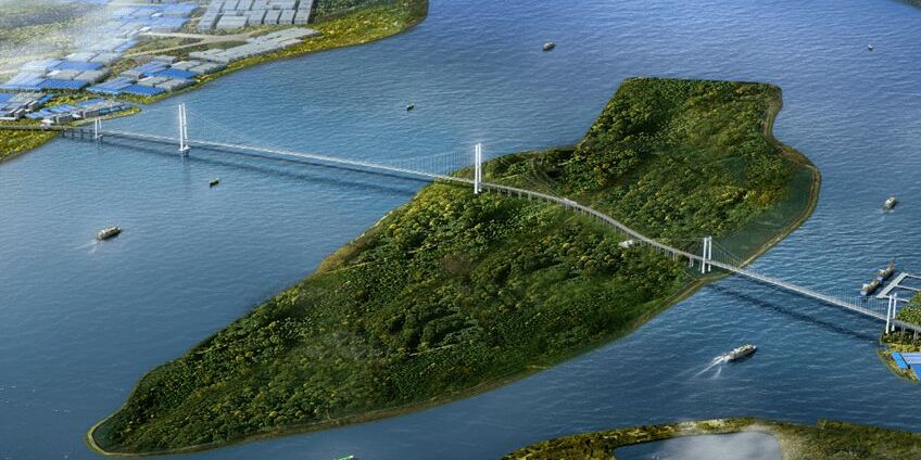 张靖皋长江大桥主体工程即将全面开工