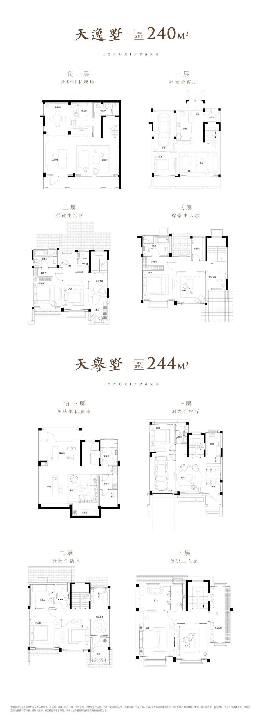 ​靖江龙馨园别墅户型图