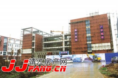 靖江高教园区加快建设(图1)