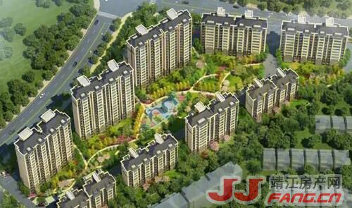 靖江滨江城市花园二手房：江景房